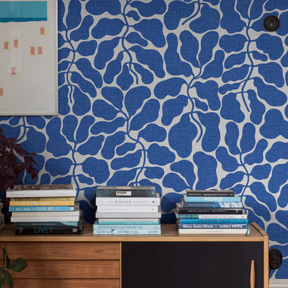 SCHUMACHER  Borastapeter MY SECRET GARDEN   COBALT   - 2072