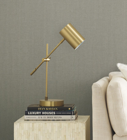 York Wallcoverings Stellar Walls Imagine Platinum York High Performance Textile Wallcovering Traditional Weaves Metallics  Wallpaper - 208-11