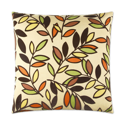 D.V. KAP HOME   24" x 24" Kirby Pillow - Bitter Floral    - 2081-B-2424