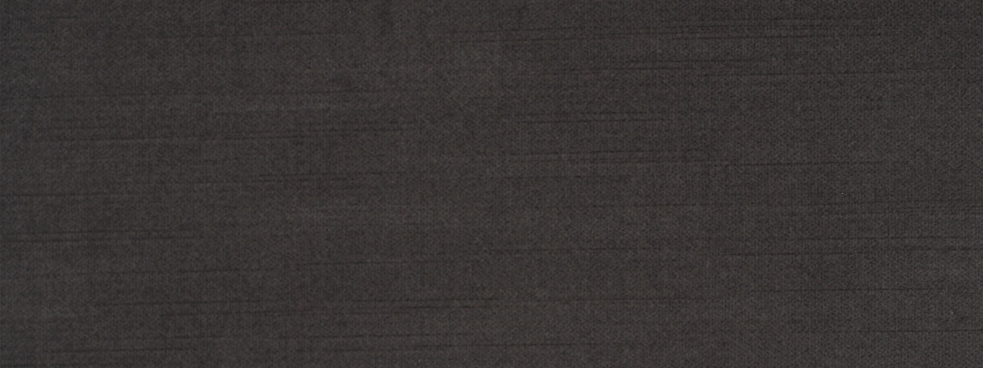 Dark charcoal textured upholstery fabric swatch with subtle grain.
