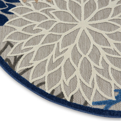 Nourison Rugs Nourison Home   Tropical 8' X Round    - 099446739919