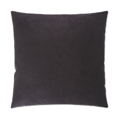 D.V. KAP HOME   24" x 24" Bella Pillow - Black Solid    - 2091-BK-2424