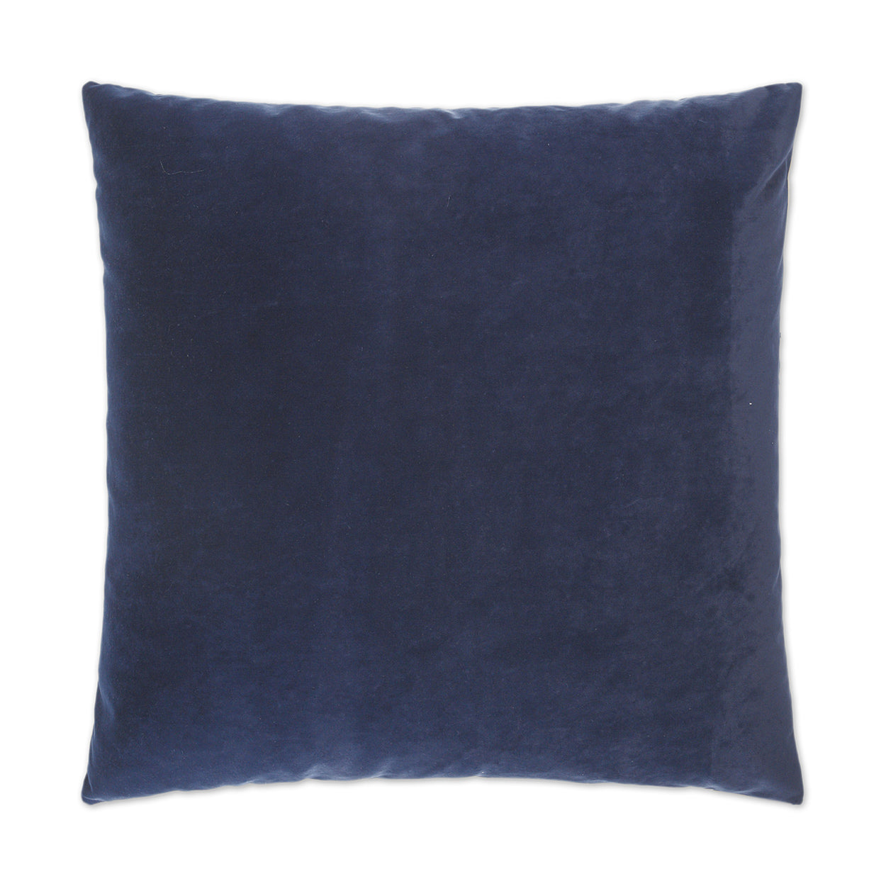 D.V. KAP HOME   24" x 24" Bella Pillow - Blue Solid    - 2091-BL-2424