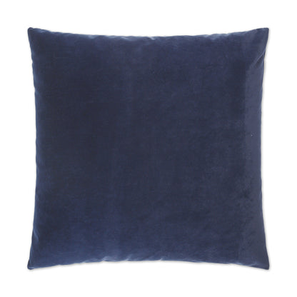 D.V. KAP HOME   24" x 24" Bella Pillow - Blue Solid    - 2091-BL-2424