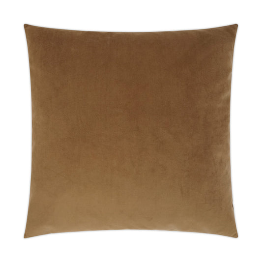 D.V. KAP HOME   24" x 24" Bella Pillow - Cognac Solid    - 2091-CG-2424