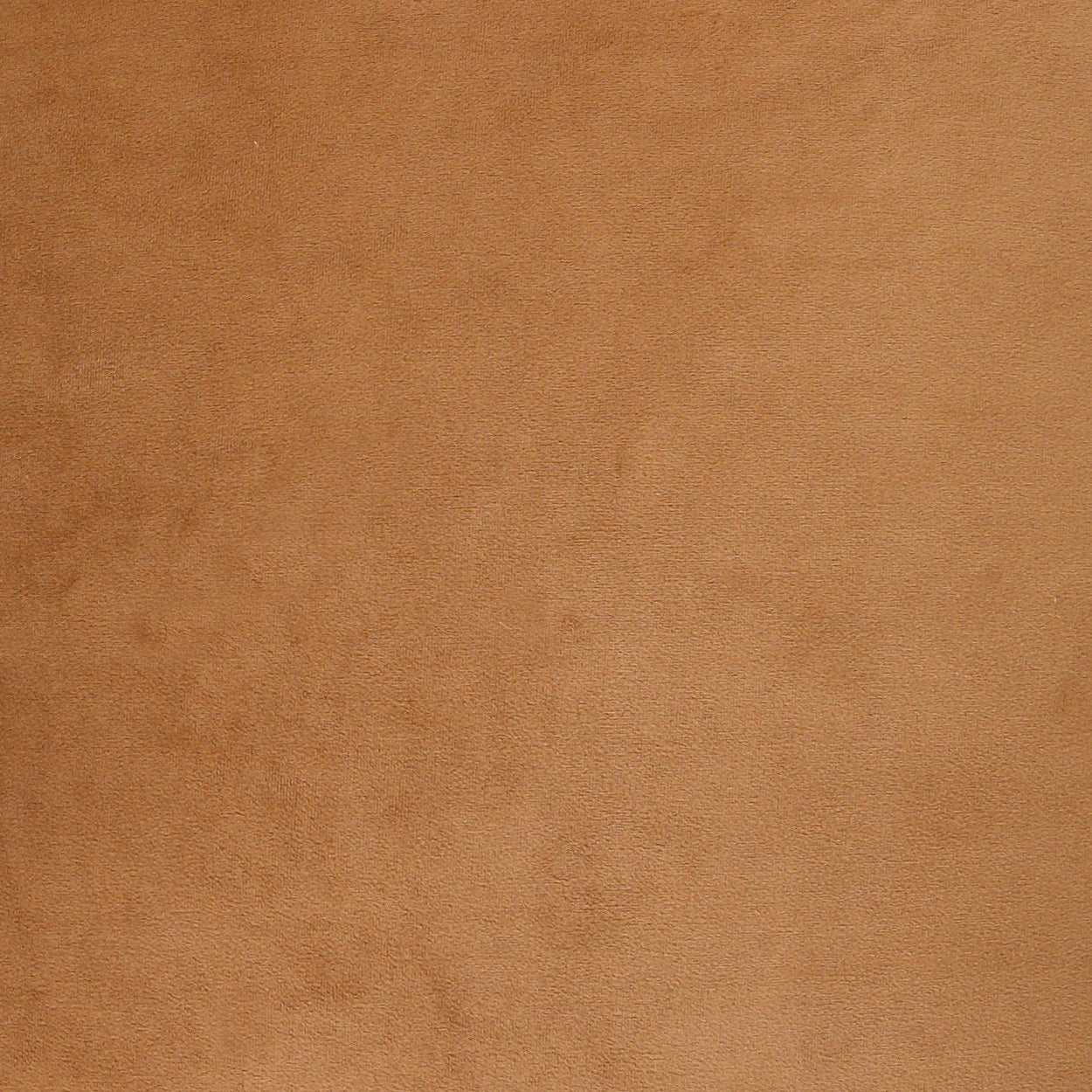 Tan brown suede fabric swatch with soft nap, ideal for upholstery or craft projects.