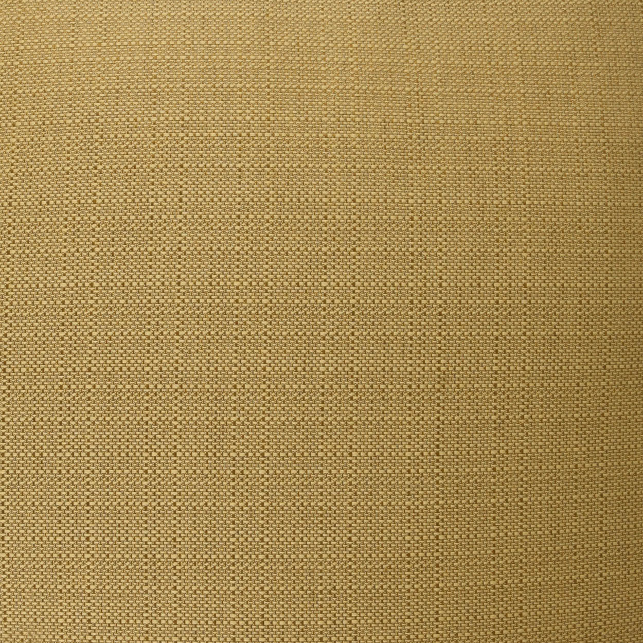 Close-up of golden-brown woven fabric with a tight grid texture and warm mustard color.