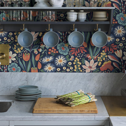 SCHUMACHER  Borastapeter TR??DG??RDEN   MIDNIGHT MULTI   - 2095