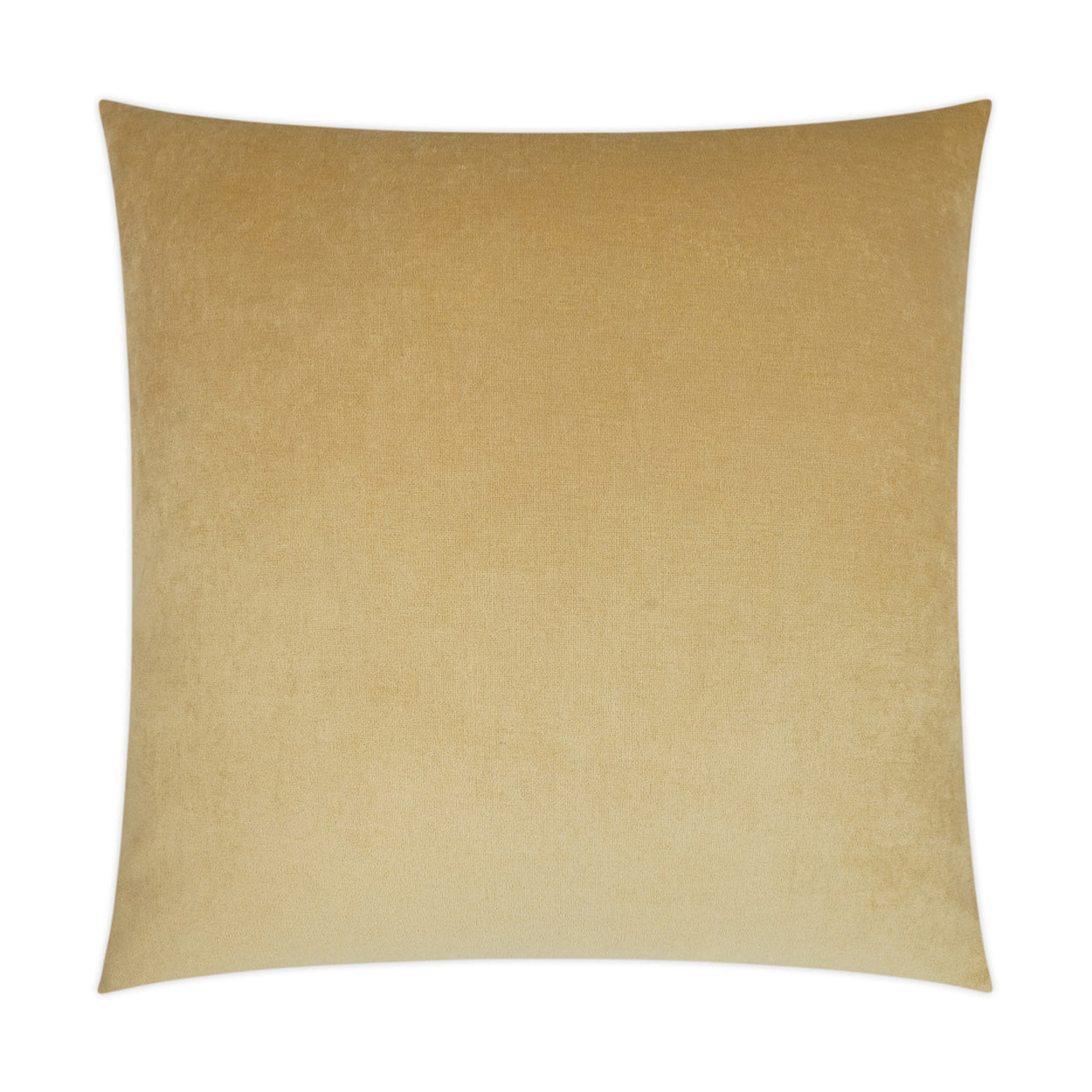 D.V. KAP HOME   24" x 24" Berlin Pillow - Gold Solid    - 2097-G-2424