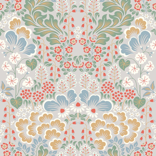 SCHUMACHER  Borastapeter BLOMSTERVALL   MULTI   - 2098