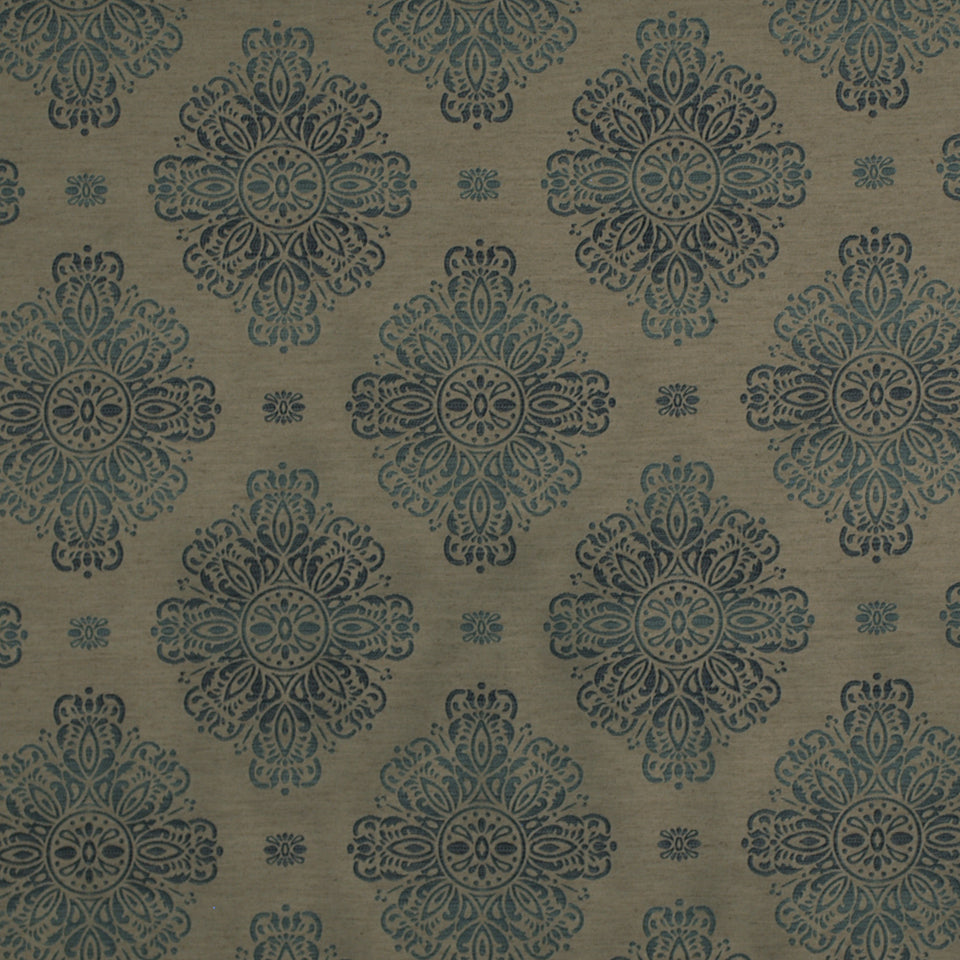 Robert Allen Festive | Indigo  Upholstery     - 210232