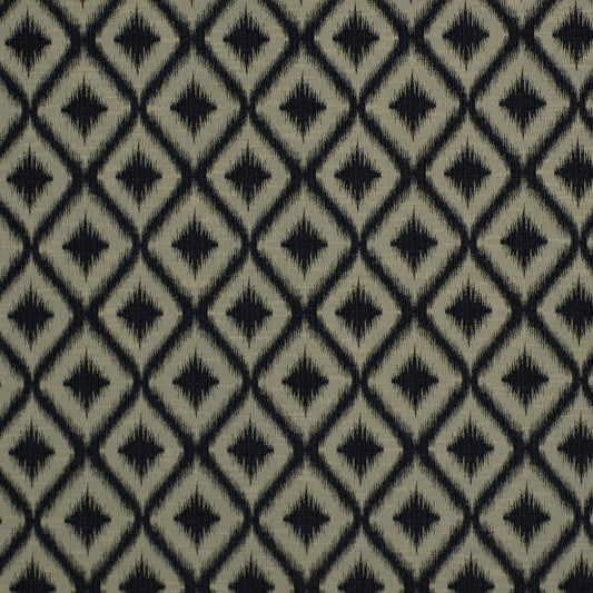Robert Allen @ Home Ikat Fret | Charcoal  Upholstery     - 210545