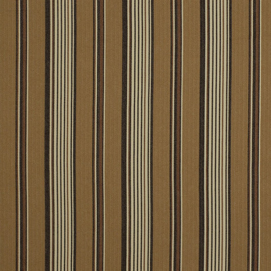 Robert Allen @ Home Luxe Stripe | Onyx Flax  Upholstery     - 210607