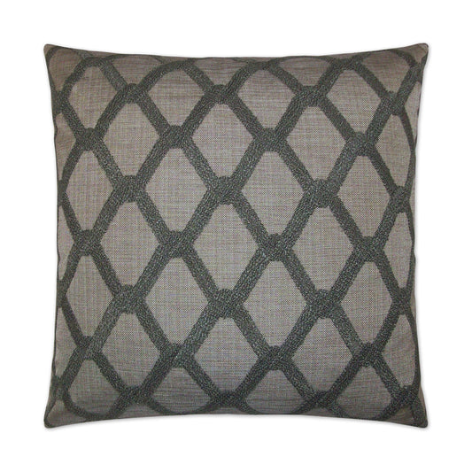 D.V. KAP HOME   24" x 24" Intertwine Pillow Geometric    - 2120-2424