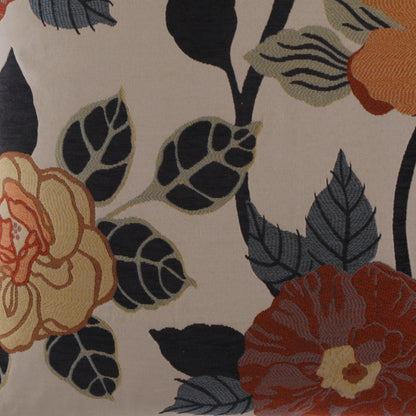 D.V. KAP HOME   24" x 24" Lindita Pillow Floral    - 2127-2424