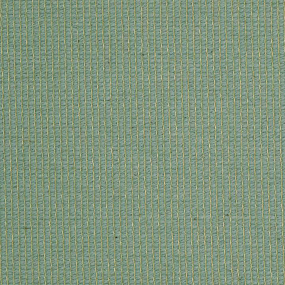 Turquoise cotton loop fabric with a textured surface.