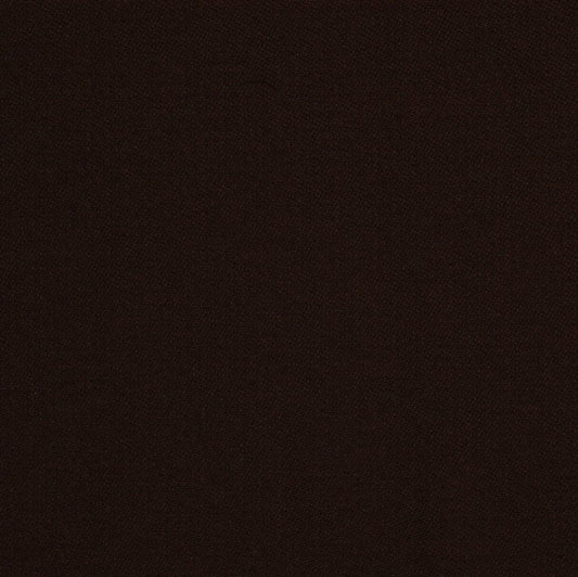 Dark brown fabric texture close-up; matte textile with a soft weave, suitable for upholstery or apparel.