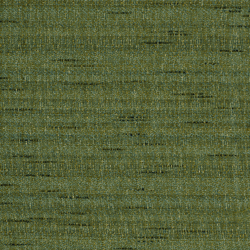 Olive green tweed-style fabric swatch with subtle horizontal weave texture, ideal for upholstery or throws.
