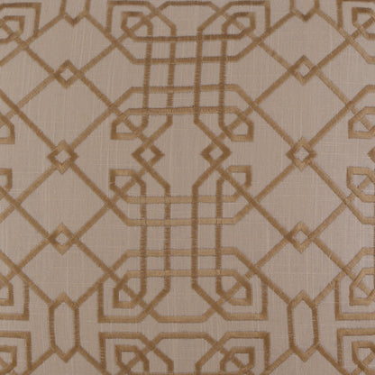 D.V. KAP HOME   24" x 24" Metropolitan Pillow - Shell Embroidery, Glam    - 2144-S-2424