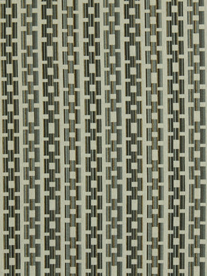 Close-up of gray upholstery fabric with a woven texture.