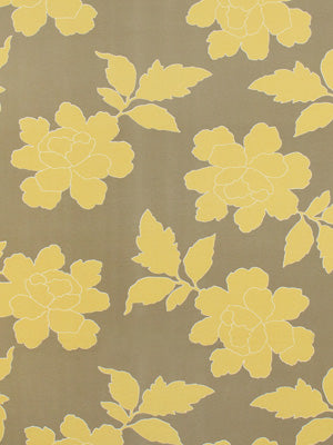 Robert Allen @ Home New Peony | Canary Taupe  Drapery     - 214609