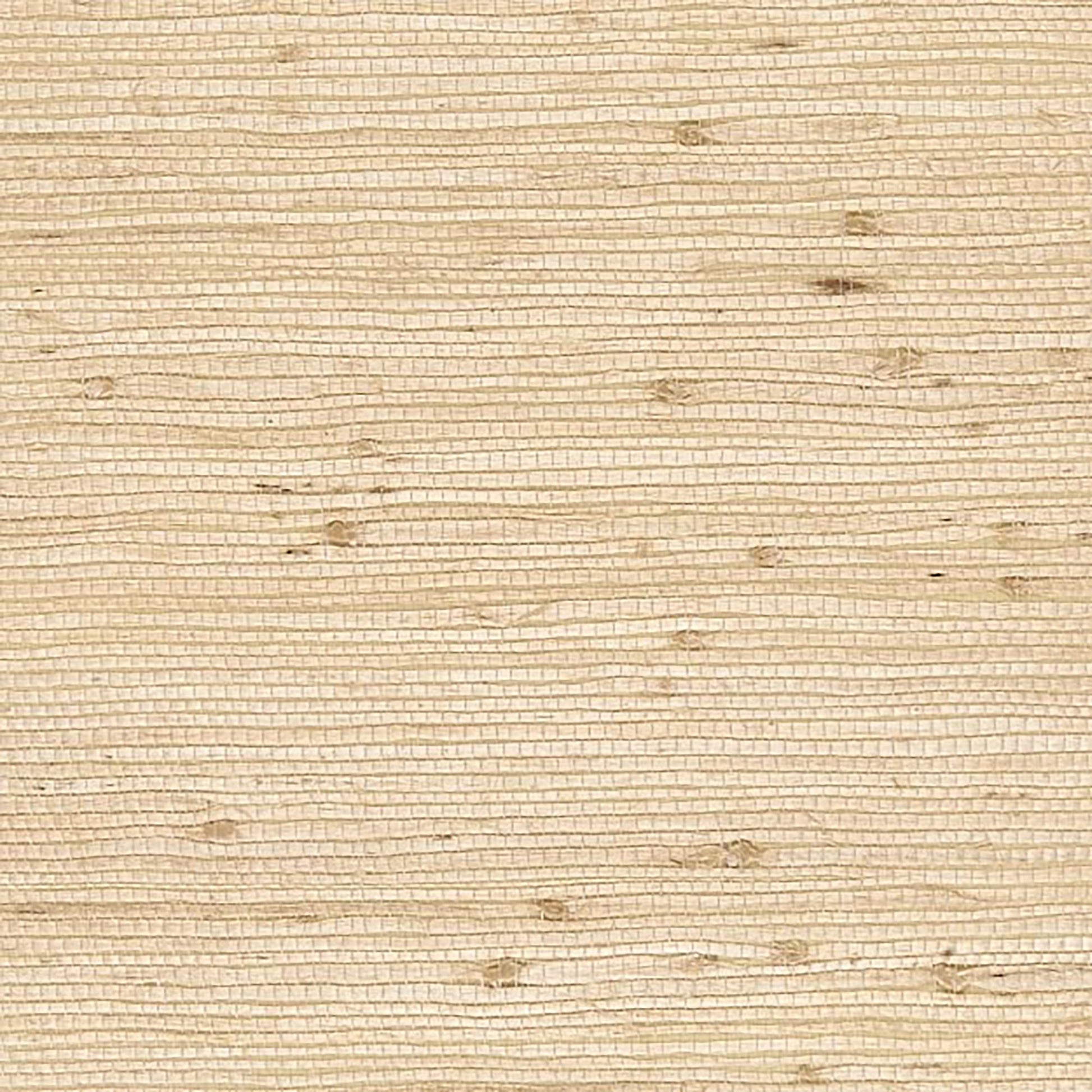 Yellow and gold grasscloth wallpaper with a natural woven texture.
