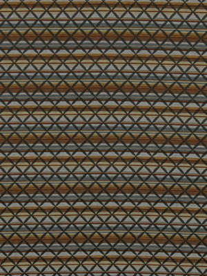 Robert Allen Cross Stripe | Denim  Upholstery     - 215258