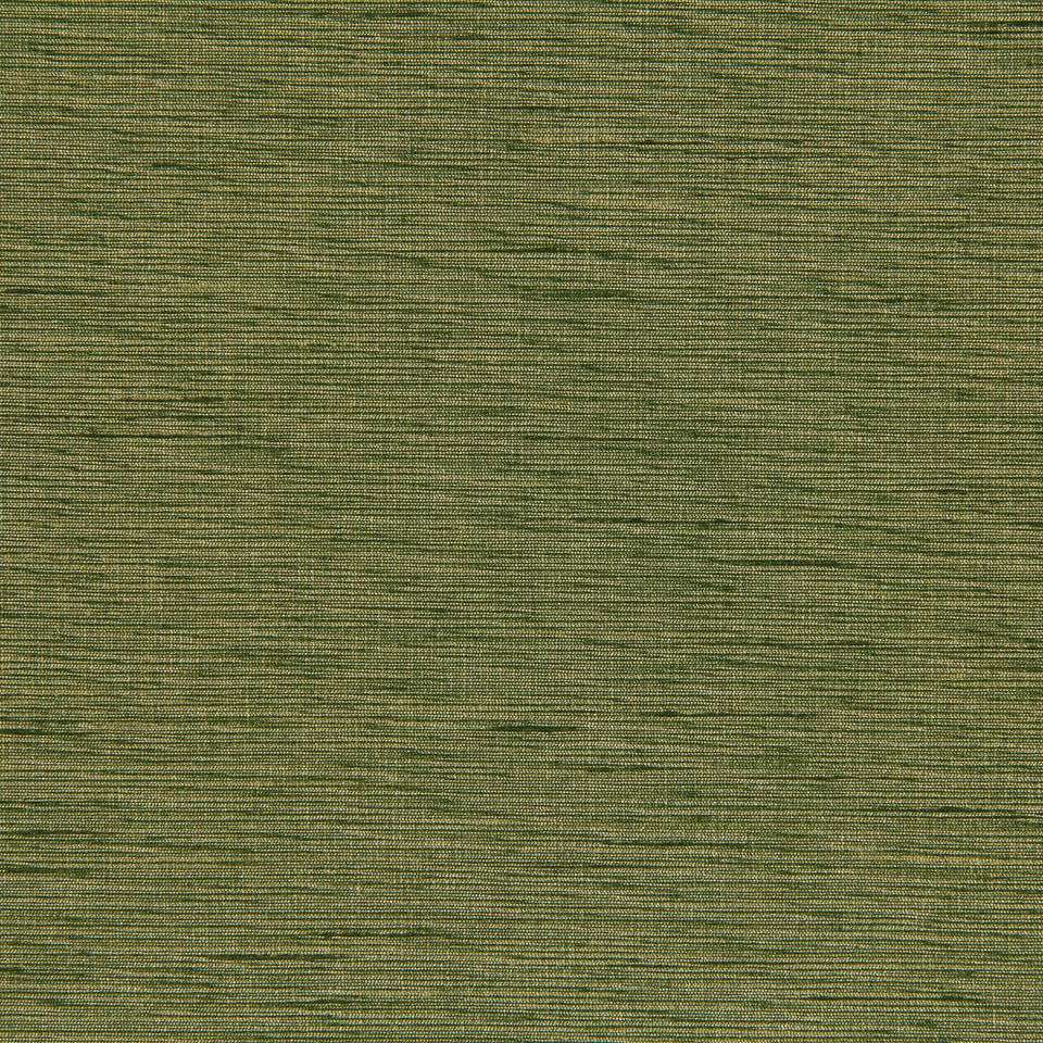 Olive green textured fabric with subtle horizontal stripes; woven upholstery material for furniture or cushions.