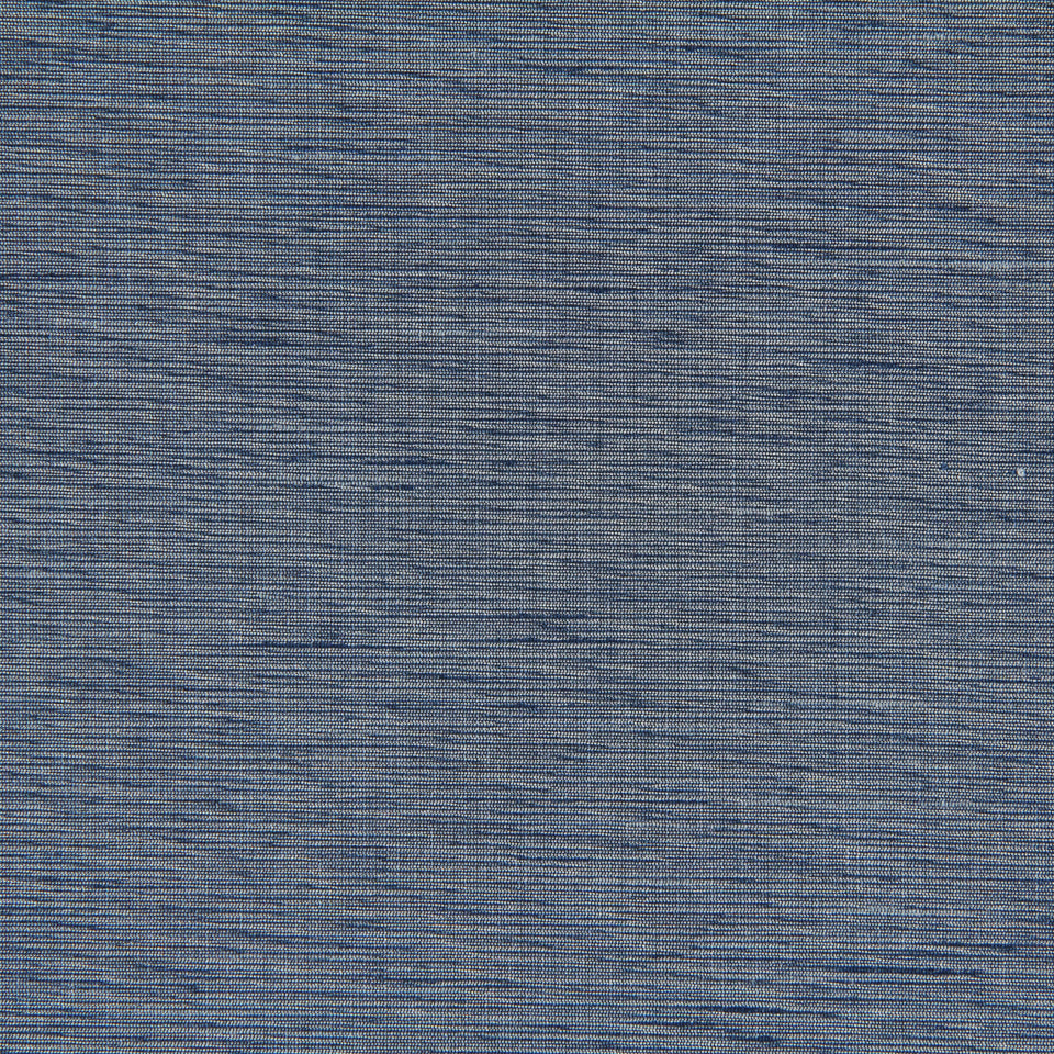 Blue heathered knit fabric swatch with subtle horizontal texture; casual apparel or home decor.
