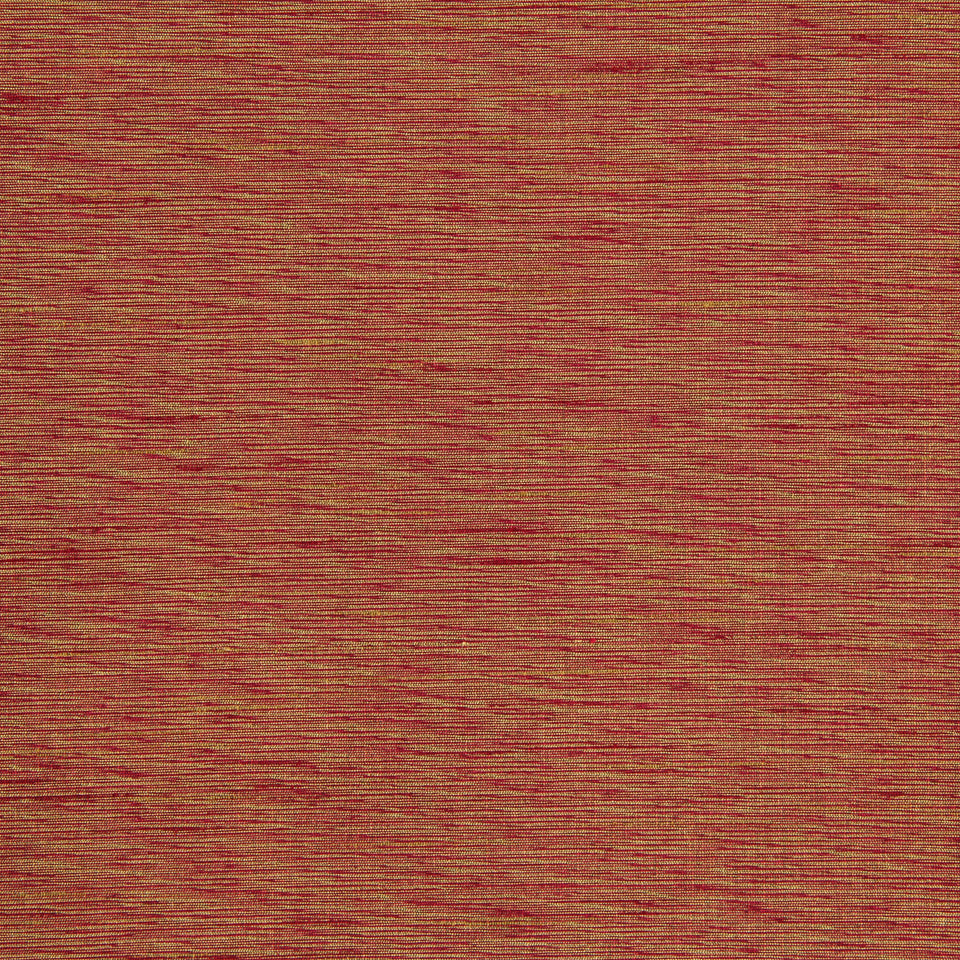 Red-orange heathered woven fabric with subtle horizontal stripes; multipurpose upholstery fabric.
