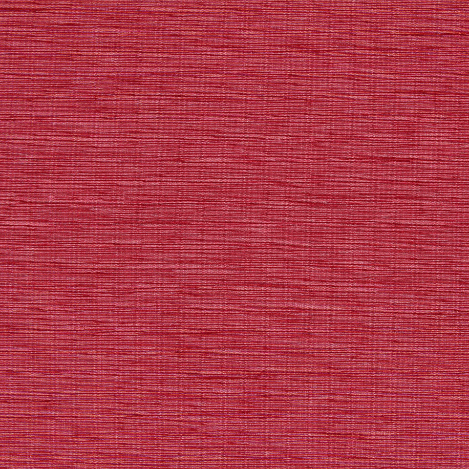 Red textured fabric swatch with fine horizontal weave and brushed finish.