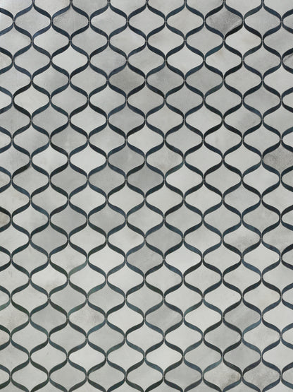 EXQUISITE RUGS   Natural Hide Indoor Hand Stitched    - 2153-4'6"X11'