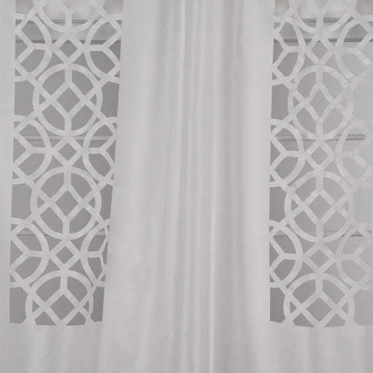 Robert Allen Contract Laser Lattice | Blanc  Drapery     - 215441