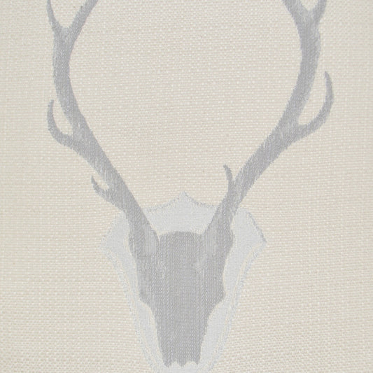 D.V. KAP HOME 2155-I-YARD Uncle Buck Fabric - Ivory Western Chic, Novelty  White   - Uncle Buck