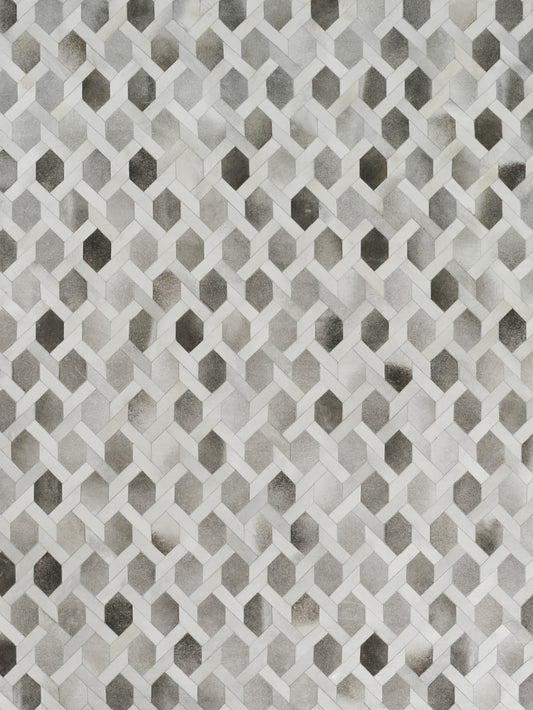 EXQUISITE RUGS   Natural Hide Indoor Hand Stitched    - 2155-5'X8'