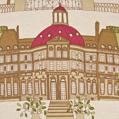 D.V. KAP HOME   24" x 24" Conservatory Pillow - Ruby Novelty    - 2157-R-2424