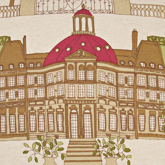 D.V. KAP HOME 2157-R-YARD Conservatory Fabric - Ruby Novelty  Red   - Conservatory