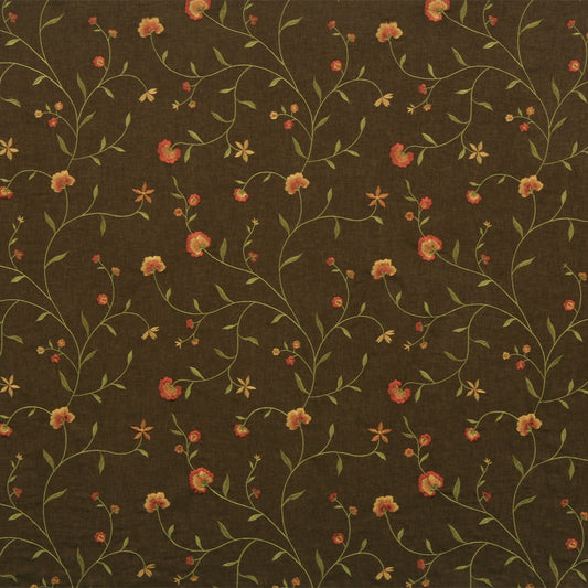 Robert Allen Vine Blossom | Cognac  Drapery     - 215878