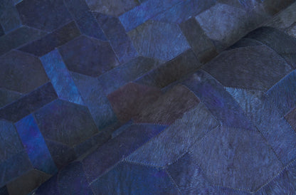 EXQUISITE RUGS   Natural Hide Indoor Hand Stitched    - 2158-5'X8'