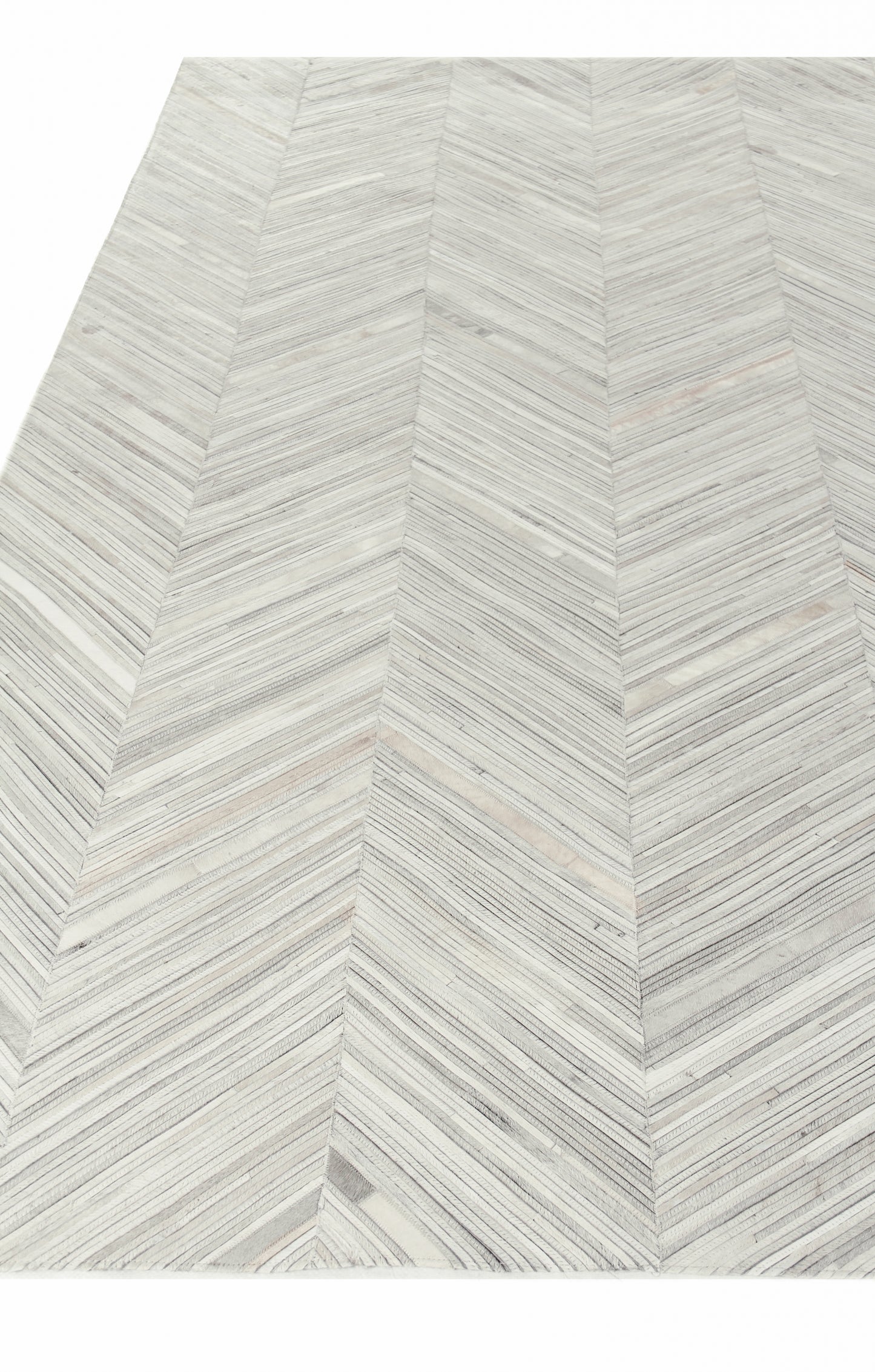 EXQUISITE RUGS   Natural Hide Indoor Hand Stitched    - 2161-5'X8'