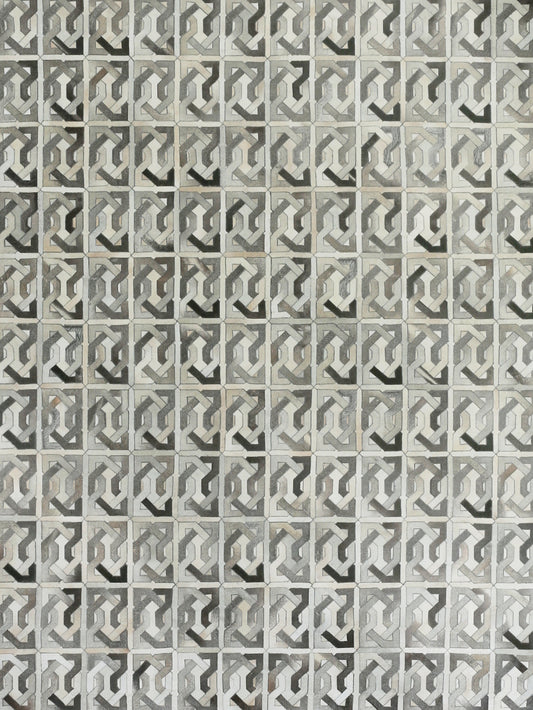 EXQUISITE RUGS   Natural Hide Indoor Hand Stitched    - 2168-5'X8'