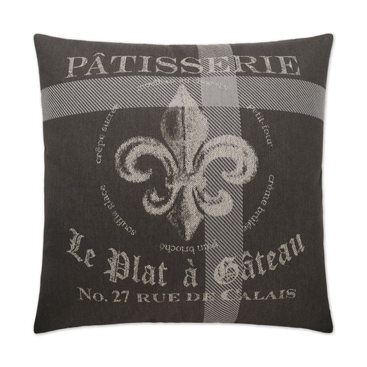 D.V. KAP HOME   24" x 24" Patisserie Pillow Traditional, Novelty    - 2177-2424