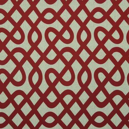 Robert Allen Contract Printed Maze | 9119-Scarlet  Multipurpose     - 217888