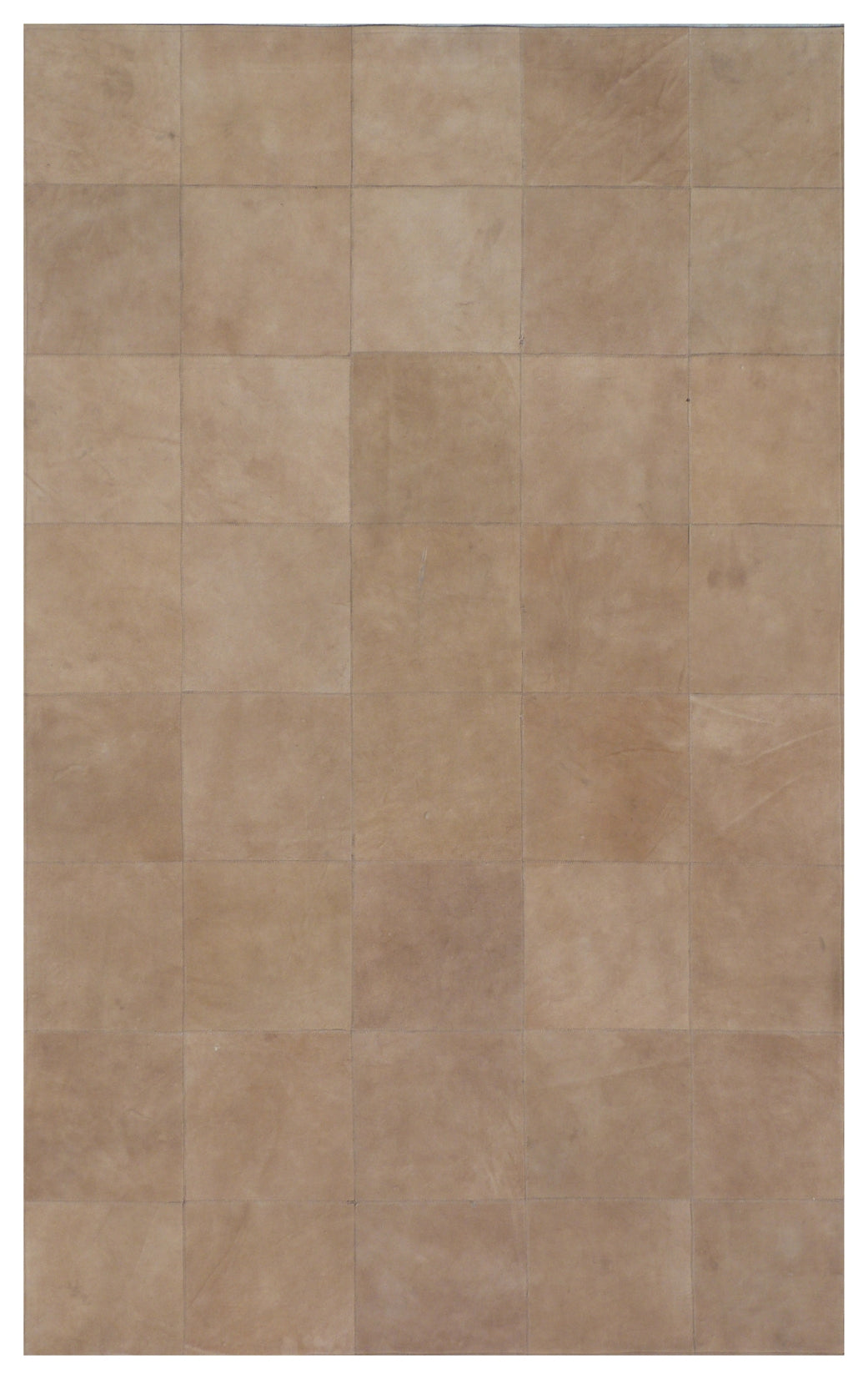 EXQUISITE RUGS   Leather Suede Indoor Hand Stitched    - 2185-5'X8'