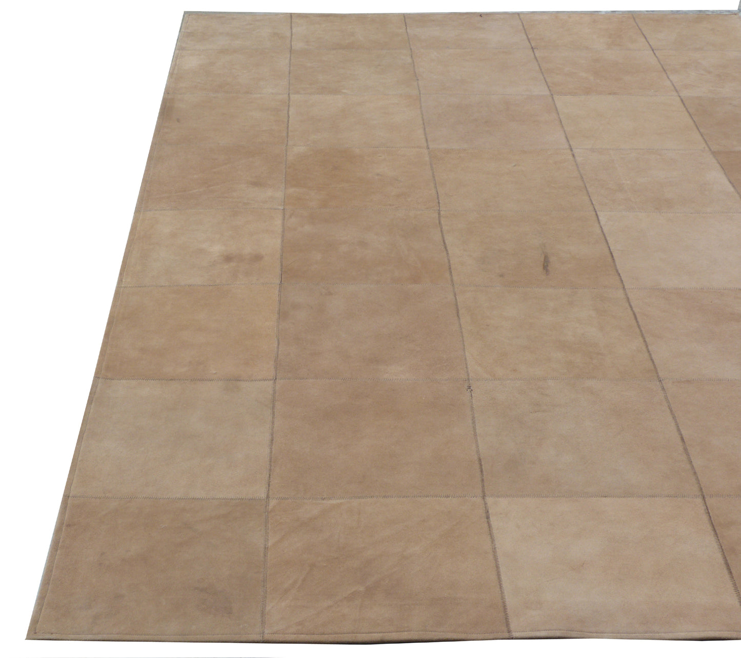 EXQUISITE RUGS   Leather Suede Indoor Hand Stitched    - 2185-5'X8'