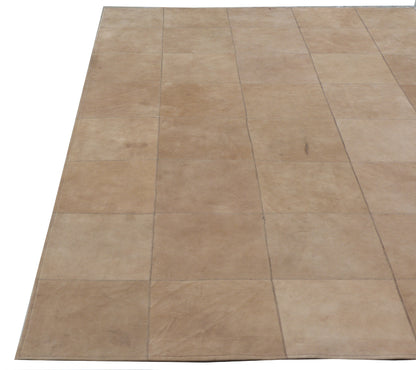 EXQUISITE RUGS   Leather Suede Indoor Hand Stitched    - 2185-5'X8'