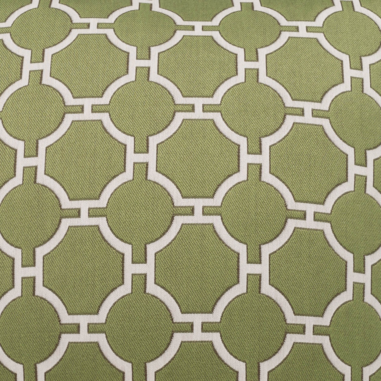 D.V. KAP HOME 2196-G-YARD Kinder Fabric - Green Traditional, Geometric  Green   - Kinder