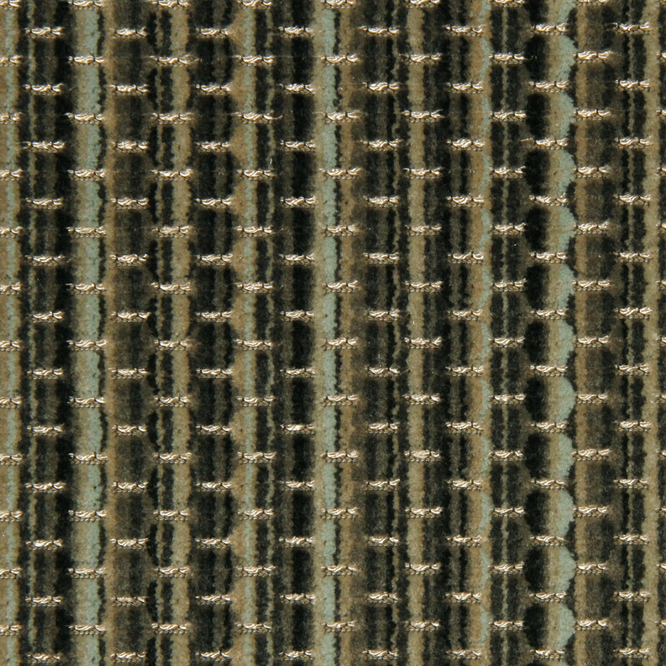 Beacon Hill Davis Stripe | Silver  Upholstery     - 220221