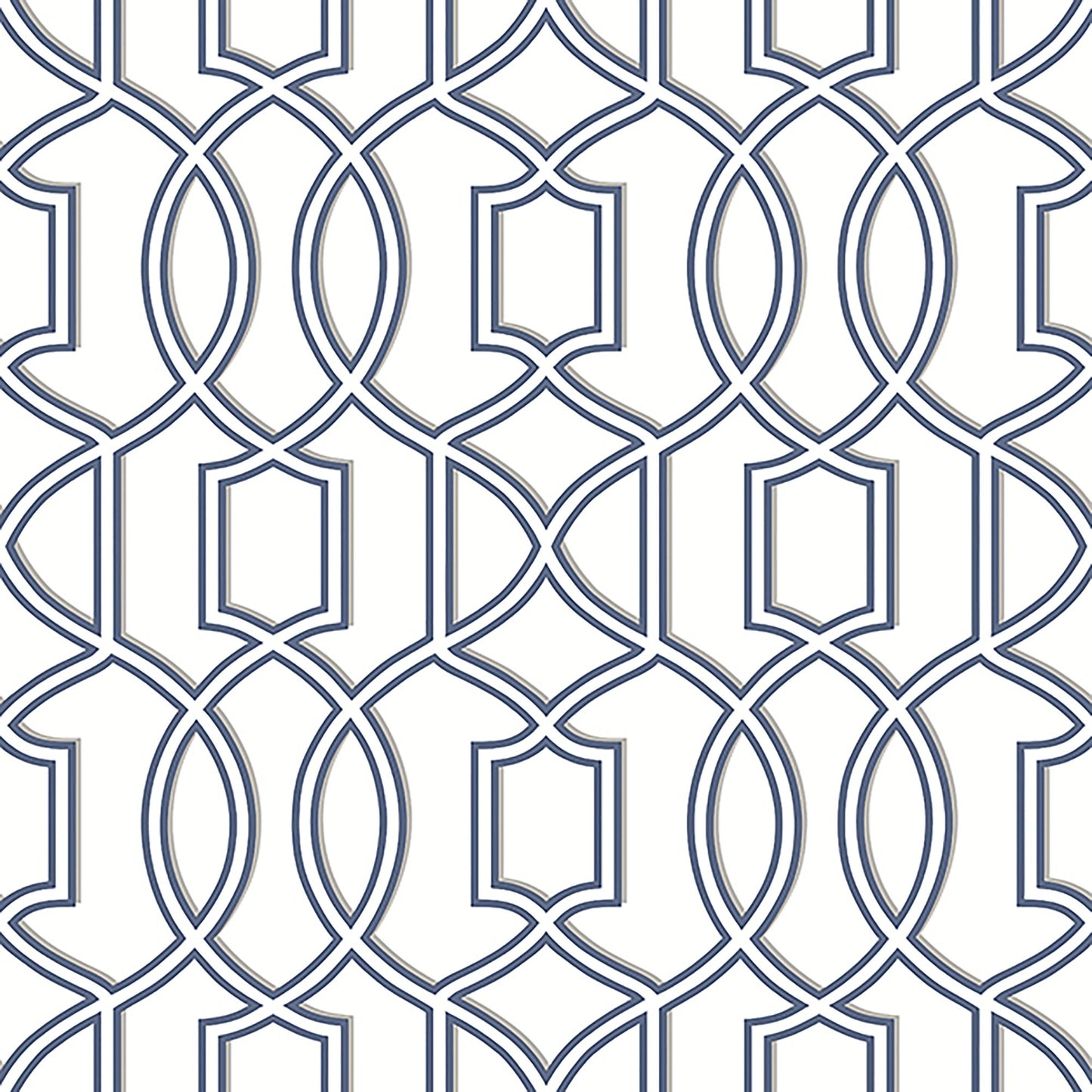 JF Fabrics -Wallpaper 2205 69 Wallpaper Blue  Non-Woven - 5943369 W7641