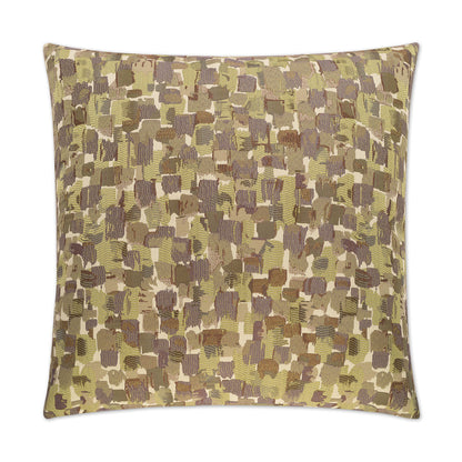 D.V. KAP HOME   24" x 24" Expressionist Pillow - Stone Modern, Abstract    - 2207-S-2424